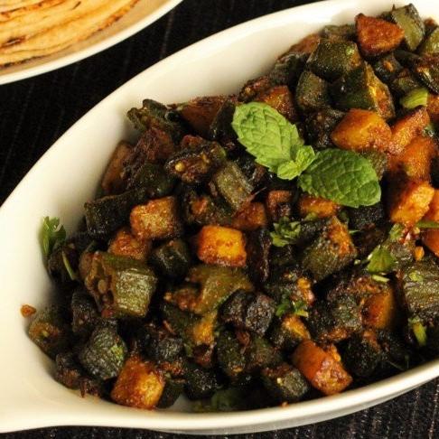 Bhindi Aloo